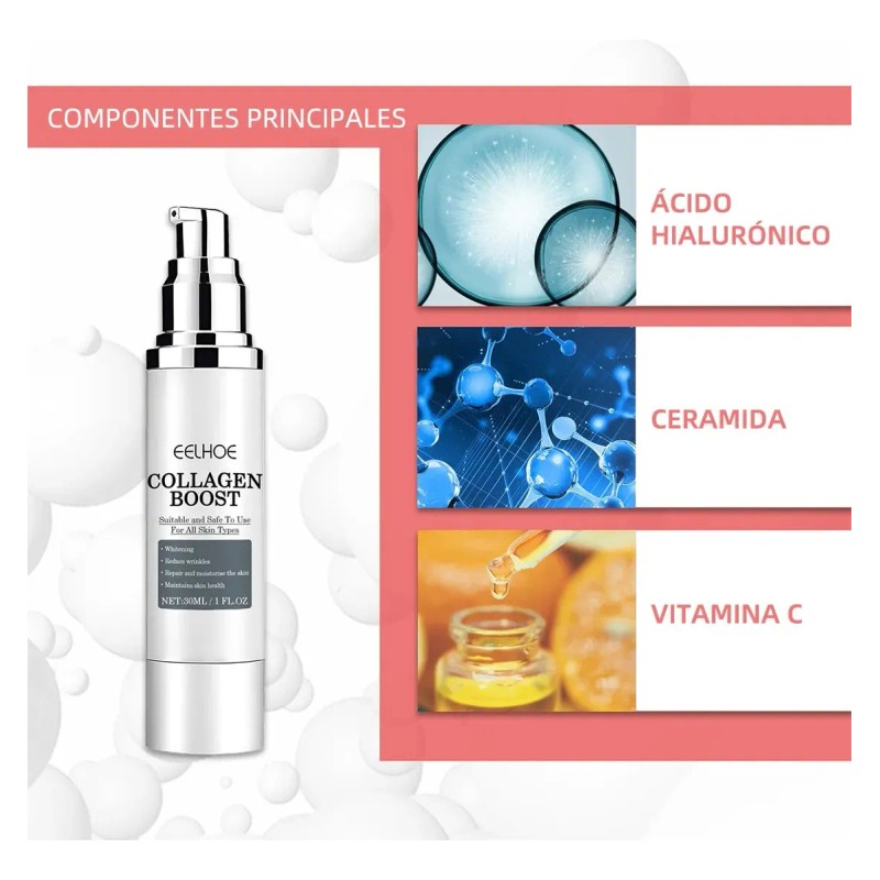 Ka Crema Facial Hidratante De Colágeno For La Piel