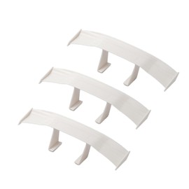 votuyet 3Pcs White Car Spoiler Wings,which can be Used for improving Your car's Aerodynamics, reducing Drag, and Increasing Fuel Efficiency.