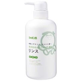 Shabondama Additive-Free Soap Shampoo Rinse 18.1 fl oz (520 ml)