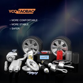 YCQTaoBao Brake Pad - Front Brake Pad Set Ceramic Brake Pad Compatible with Ram 1500 2019