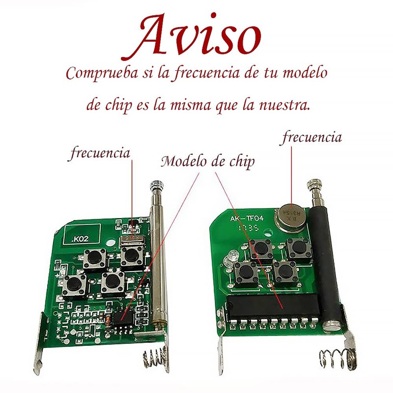 433MHz Wireless Remote Control Cloner, Universal Clone Remote Control Key