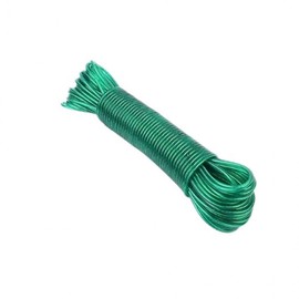 Coated Wire Multipurpose Clothesline for Camping Plastic 20M 4ea