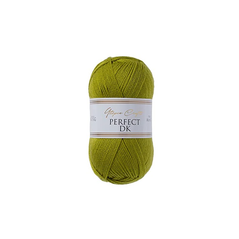 Utopia Crafts DK Double Knitting Yarn, 100g (Olive Oil)