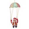 Parachute Christmas Ornaments Lovely Shape Safe Eco Friendly Fleece PC