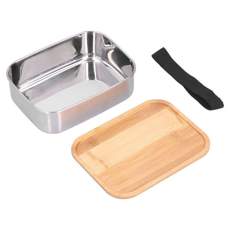 Bento Lunch Box 304 Stainless Steel Secure Bento Boxes with