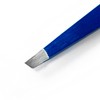 REFINE - Italy - Deluxe Slant Tip Tweezers, Stainless Steel,
