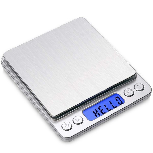 Toprime Digital Gram Scale 500g 0.01g Food Scale High Precision
