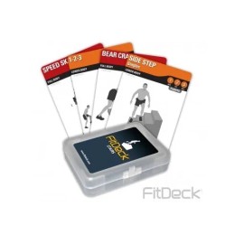 FITDECK STAIRS Exercise Cards Hiit Gym Cardio Lower Body Footwork Crossfit 01199