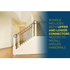 Zipbolt 11.560 Angled Railbolt — Angled Staircase Handrail to Newel