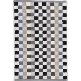 Cawö Home Hand Towel Unique Chequered 942 77 Guest Towel 30 x 50 cm Anthracite