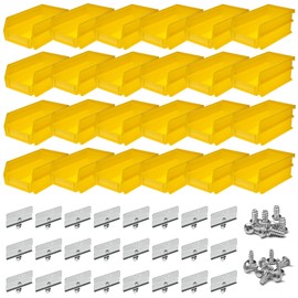 Triton Products Bin Kit - 24-Pk.Yellow, 7-3/8-In.L X 4-1/8-In.W X 3-In.H, Model Number BK-220