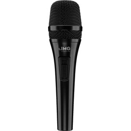 IMG STAGELINE DM-730S Dynamic Microphone Supercardioid Pattern XLR Connection Potentiometer Slide Switch Black