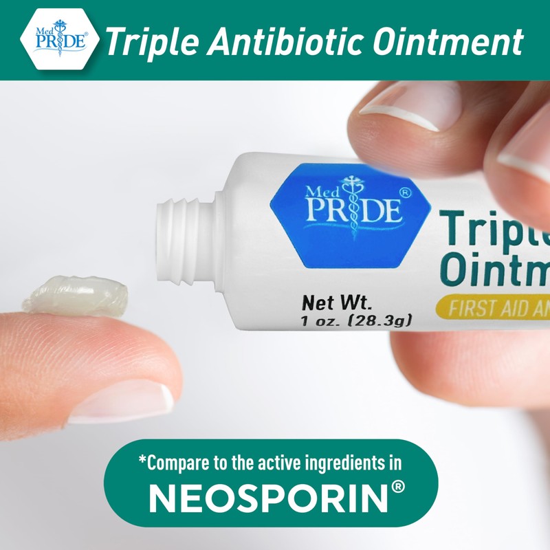 MedPride, Triple Antibiotic- (1 oz Tube Box of 1)