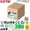 CXTM 3-Pin Trailer Socket 3-Pin Trailer Adapter 3-Pin Socket 12