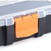 Plastic Screw Compartment Organizer Tool Storage Box with 11x Compartments