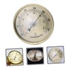 Outanaya Round Metal Gauge Thermometer for Patio Garden Use Easy