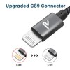 Rampow Cable 1 m dark grey