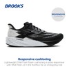 Brooks Men’s Launch 11 Neutral Running Shoe - Black/White -
