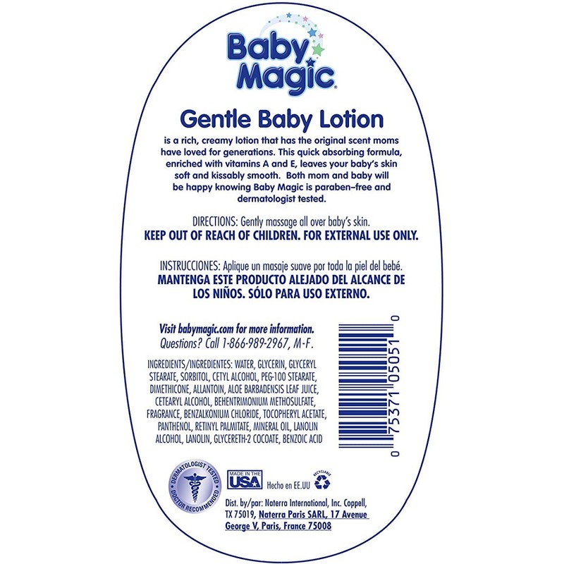 Baby Magic Baby Magic Original Baby Lotion, 30 oz. (Pack