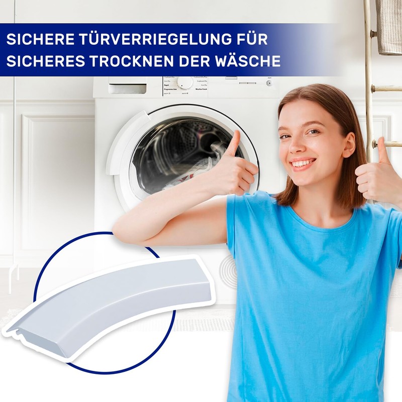 Door Handle for Dryer 225 x 70 x 45 mm