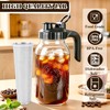 Cold Brew Coffee Maker 64oz Iced Coffee Maker with Stainless