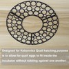 PIAOLGYI Hatching Mat for Kebonnixs,Attachment Suitable for Kebonnix Egg Turner,Compatible