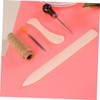 TEHAUX 10pcs Bookbinding Tools Set Handmade Sewing Supplies with Bone