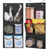 KIMBORA 2 Packs Narrow Over the Door/Wall Shoe Organizer, Small