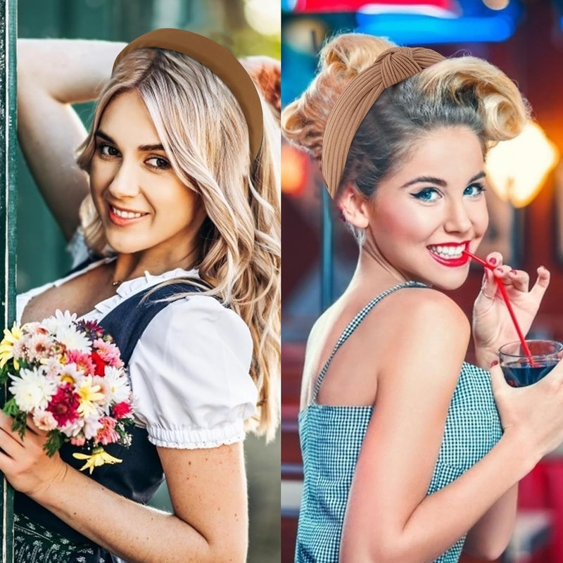 GeorgeX Diademas para Mujer, 7 Piezas Diferentes Bandas para el