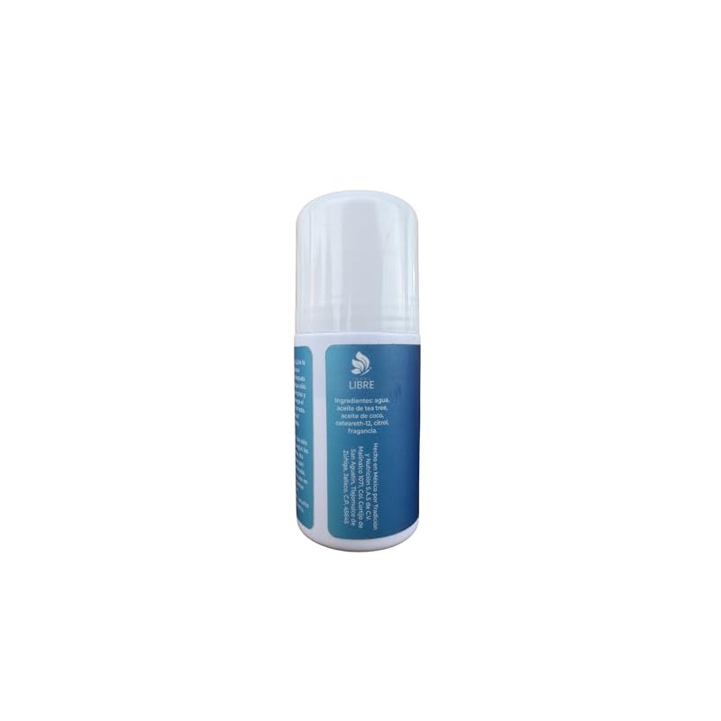 Desodorante Natural Hombre Roll On Blue 60ml 2 Pza