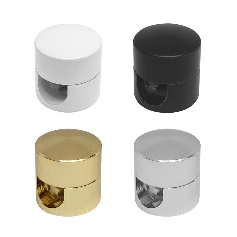 smartect Aluminium Wall and Ceiling Pins for Textile Cables [Pack