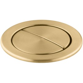 Kohler K-186-2MB Persuade Flush Actuator, Vibrant Brushed Moderne Brass