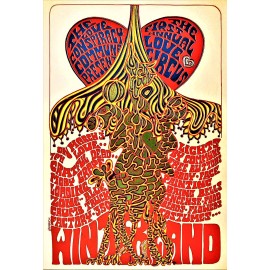 Grateful Dead Concert Poster - 12" x 18"  Color Poster