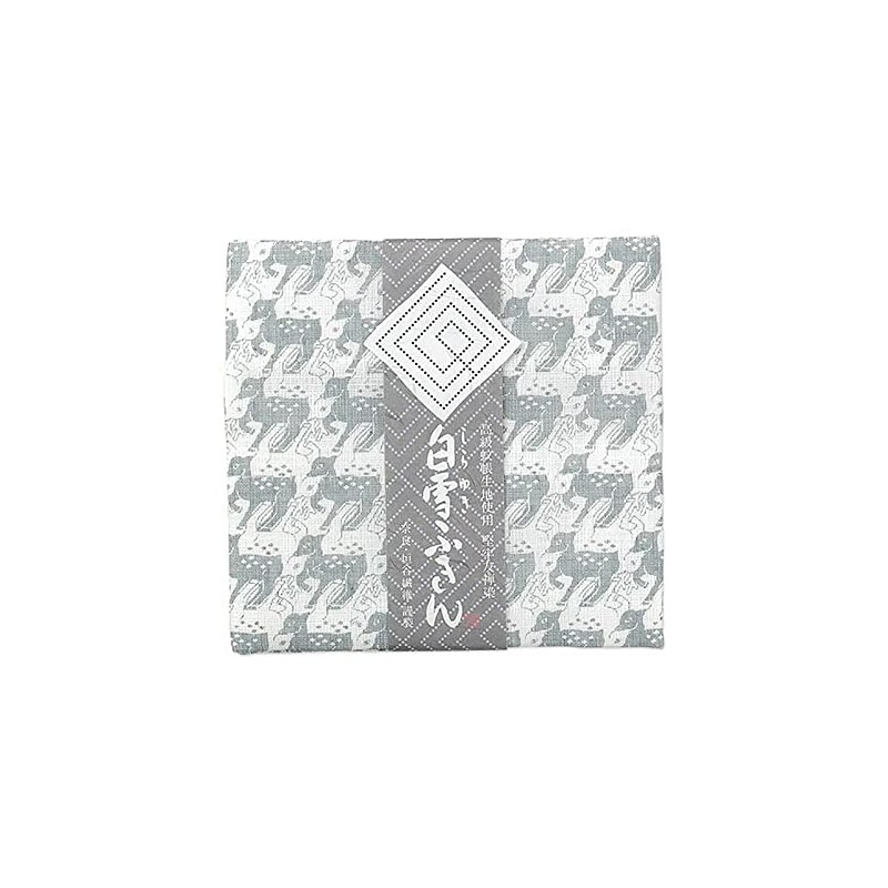 Hogdseirrs White Snow Towel, White Yuzen Dishcloth, Made in Japan,
