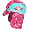 Playshoes Girl's UV Protection Bathing Cap, Swimming Cap Flamingo Cap,