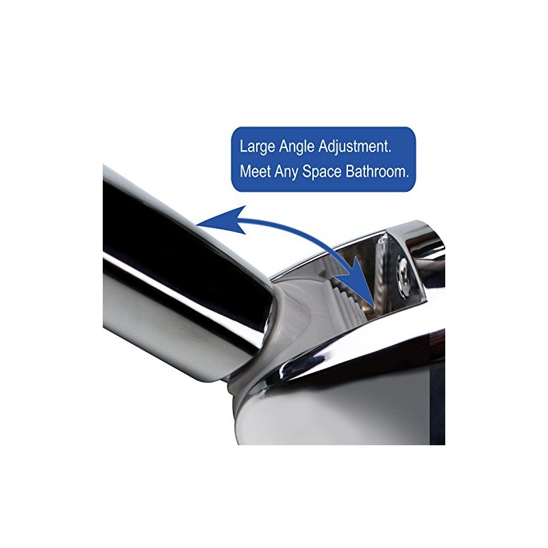 YOO.MEE On Wall Mount Shower Bracket for Handheld shower head,