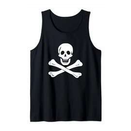 Jolly Roger Pirate Flag - Pirate Edward England Flag Tank Top