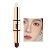 Lynlyulinger Highlight Stick Shading Stick Highlight Bi-Color Luminizer Cosmetics Waterproof Highlighter Shading Gloss Cosmetics Highlight Powder (x1) (01 Classic Color)