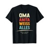 Best Grandma Anita White Everything Funny Anita T-Shirt, black