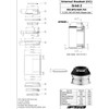 FSA ORBIT Z 1-1/8Inches 44mm Threadless 1-1/8Inches Headset withTop Cap