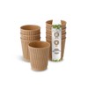 BIOZOYG Pack of 50 Coffee Cups Insulated Paper Cups 200