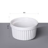8 Oz Ceramic Ramekins Set of 8, Porcelain Creme Brulee