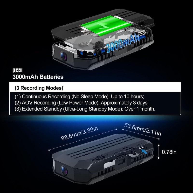 4G LTE Cellular Wireless Camera,Spy Camera,No Need Wifi,4KHD with Video