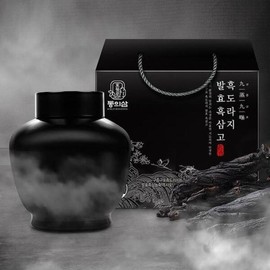 Gujeunggupo black ginseng, black bellflower root, 500g fermented black ginseng, black bellflower root, black ginseng extract, black bellflower extract, black ginseng extract, black red ginseng Lunar New Year gift (2) / 구증구포 흑삼 흑 도라지 고 500g 발효흑삼 흑 도라지청 흑삼진액 흑 도라지진액 흑삼정 흑 홍삼 설선물 (2