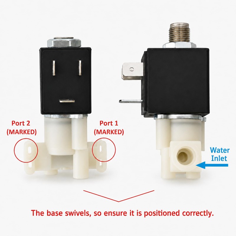 SP0100757 Espresso Machine Solenoid Valve parts SP0013662 SP0020444