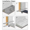 Uni-Green 24 Inch Tile Insert Linear Shower Drain with Leveling