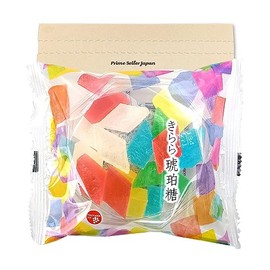 Tsuyama Seikashi Kirara Amber Sugar 100g×1 Bag PSJBOX Agar Jelly Gift Gemstone ASMR