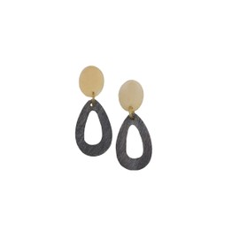 ANJU JEWELRY Omala Collection Up-Cycled Horn Earrings