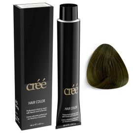 Cree Professional Permanent Hair Color, 100ml - 3.4 fl.oz. (Mat Light Blond 8.17)