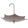 Umbrella Shaped Bird Trough Metal Hanging Bird Feeder Tray Metal